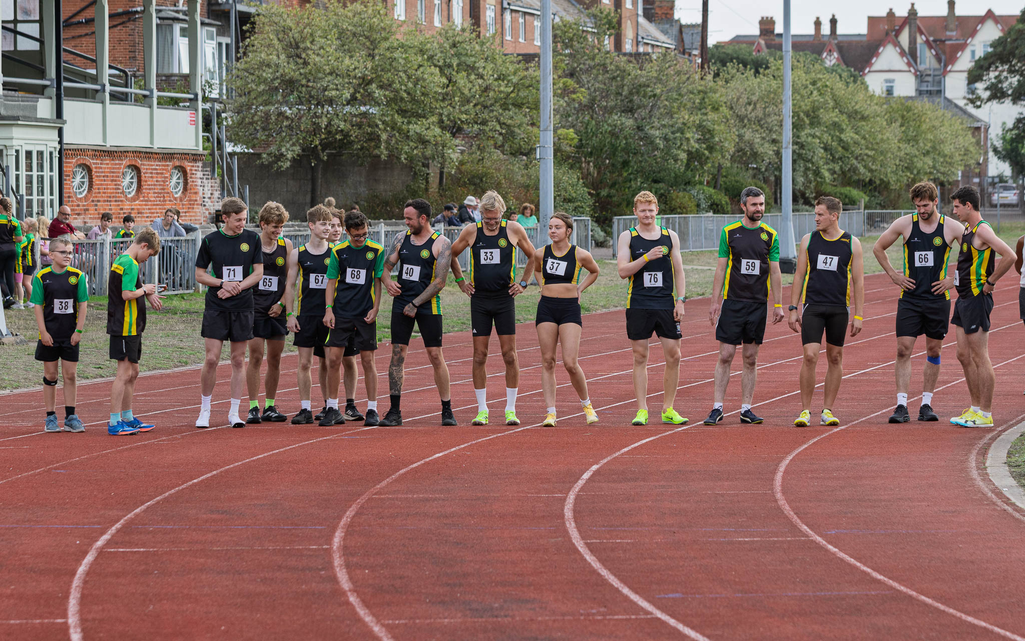 The start of an 800m race